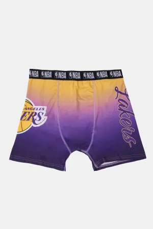 Boxer Logo Los Angeles Lakers homme