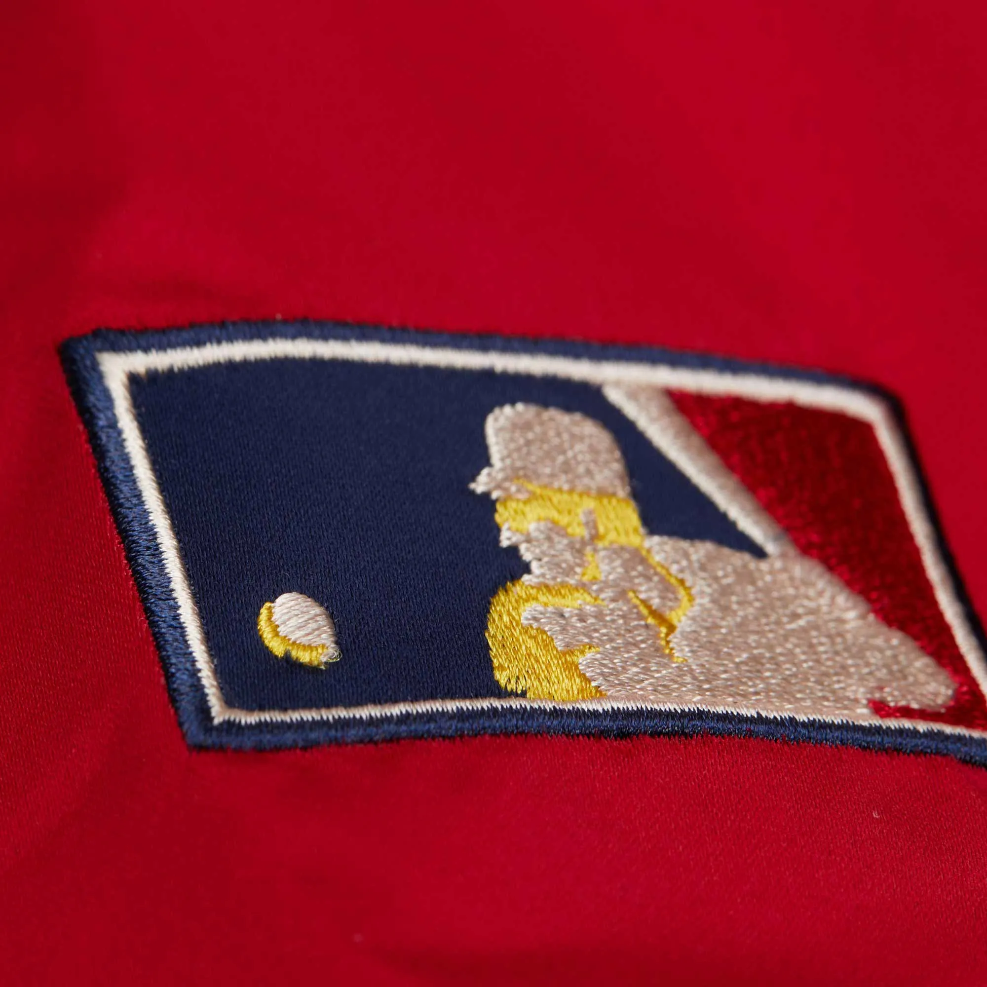 Chicago Cubs Mitchell & Ness Origins Satin Jacket