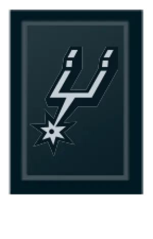 San Antonio Spurs Primary Logo Panel For Stealth Recliner